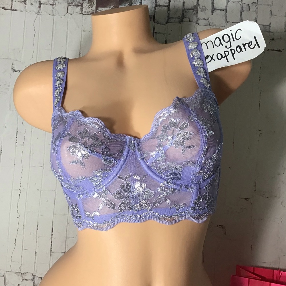 VS MANY SIZES CRYSTALS EMBELLISHED JEWEL BRA